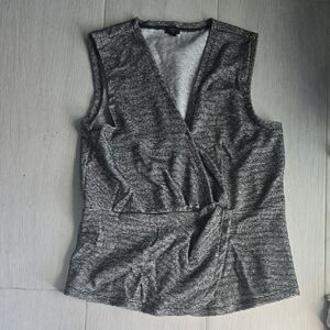J. Crew Charcoal Sleeveless Tank Top